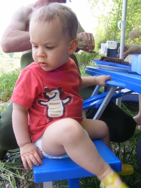 a la table des grands