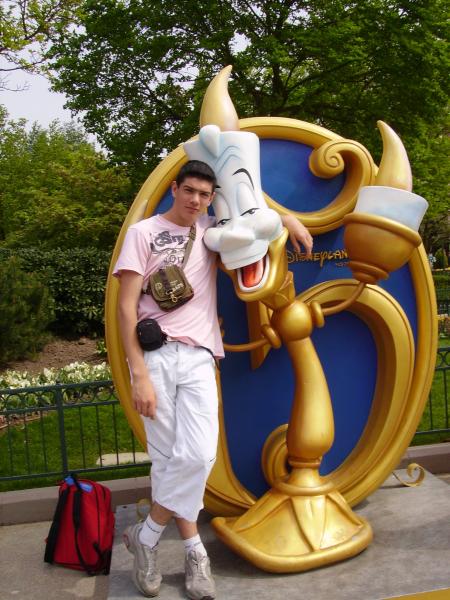 jb et le chandelier de la belle et la b�te