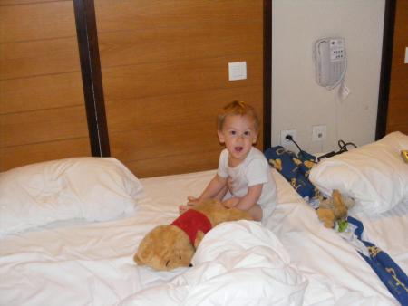 dans le lit a lhotel