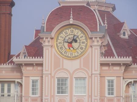 l'horloge mickey