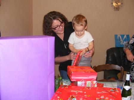 ouverture des cadeaux avec tata shirley